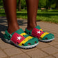 African Proud Togo Flag Clogs Shoes - African Pride