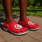 African Proud Tunisia Flag Clogs Shoes - African Pride