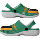 African Proud Zambia Flag Clogs Shoes - African Pride
