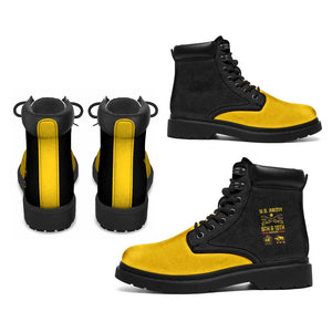 Afro-Americans Buffalo Soldiers All Season Boots 9th and 10th Cavalry Regiment - African Pride