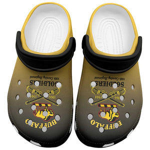 Afro-Americans Buffalo Soldiers Clogs Shoes 10th Cavalry Regiment - African Pride