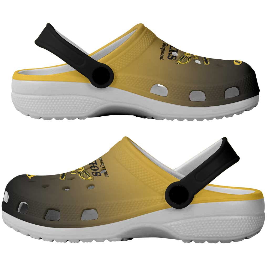 Afro-Americans Buffalo Soldiers Clogs Shoes 10th Cavalry Regiment - African Pride