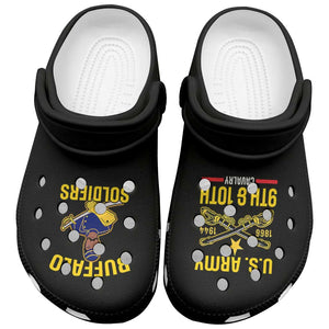 Afro-Americans Buffalo Soldiers Clogs Shoes 9th and 10th Cavalry Regiment - African Pride