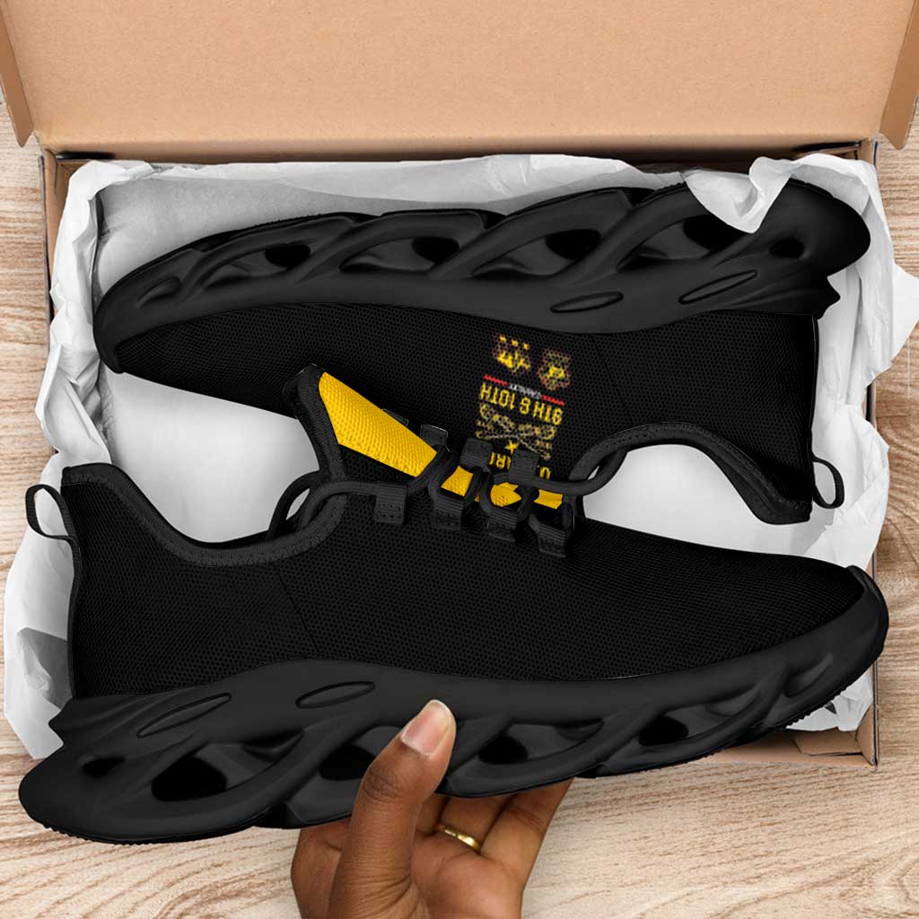 Afro-Americans Buffalo Soldiers Clunky Sneakers 9th and 10th Cavalry Regiment - African Pride