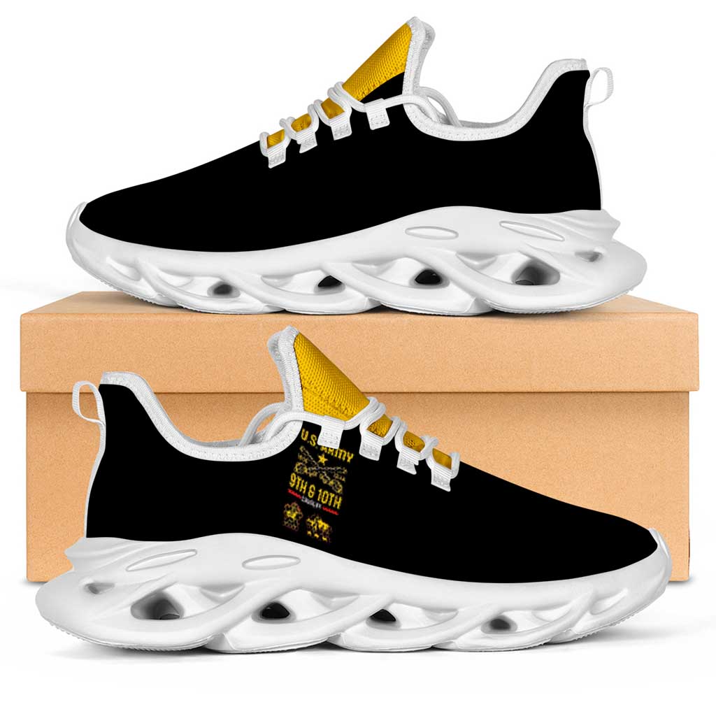 Afro-Americans Buffalo Soldiers Clunky Sneakers 9th and 10th Cavalry Regiment - African Pride