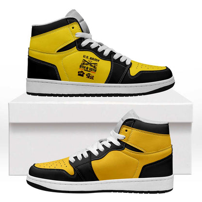 Afro-Americans Buffalo Soldiers High Sneakers AJ1 9th and 10th Cavalry Regiment - African Pride
