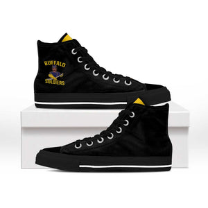 Afro-Americans Buffalo Soldiers High Top Shoes 9th and 10th Cavalry Regiment - African Pride