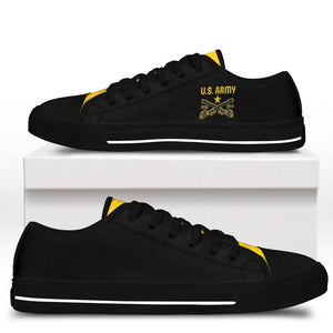 Afro-Americans Buffalo Soldiers Low Top Shoes 9th and 10th Cavalry Regiment - African Pride