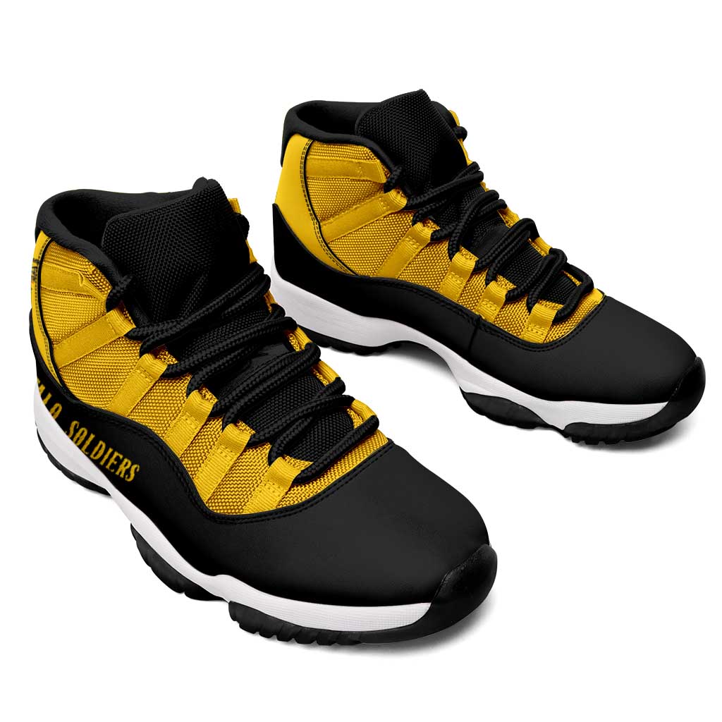 Afro-Americans Buffalo Soldiers Sneakers J11 9th and 10th Cavalry Regiment - African Pride