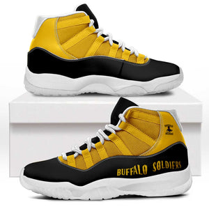 Afro-Americans Buffalo Soldiers Sneakers J11 9th and 10th Cavalry Regiment - African Pride