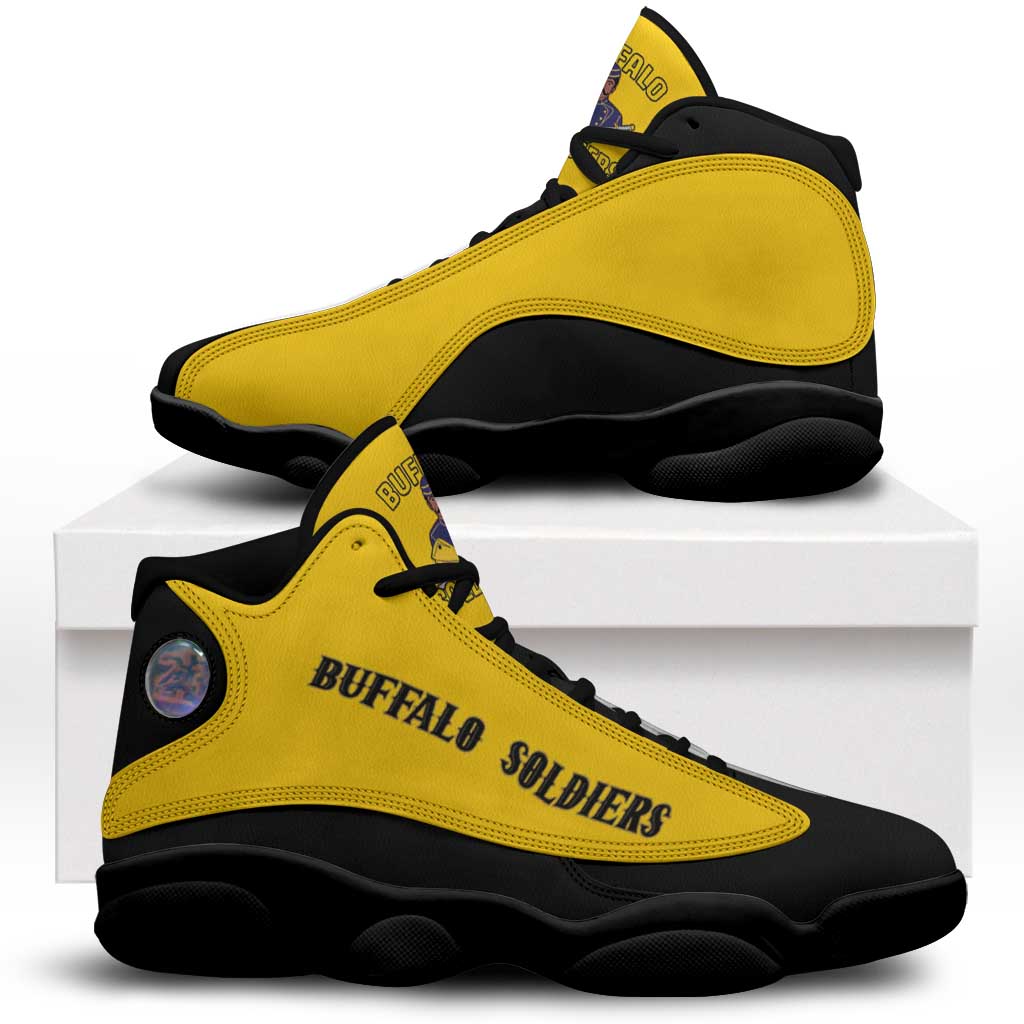 Afro-Americans Buffalo Soldiers Sneakers J13 9th and 10th Cavalry Regiment - African Pride