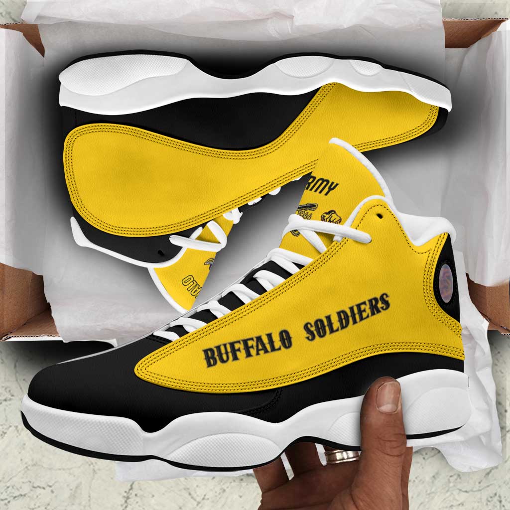 Afro-Americans Buffalo Soldiers Sneakers J13 9th and 10th Cavalry Regiment - African Pride