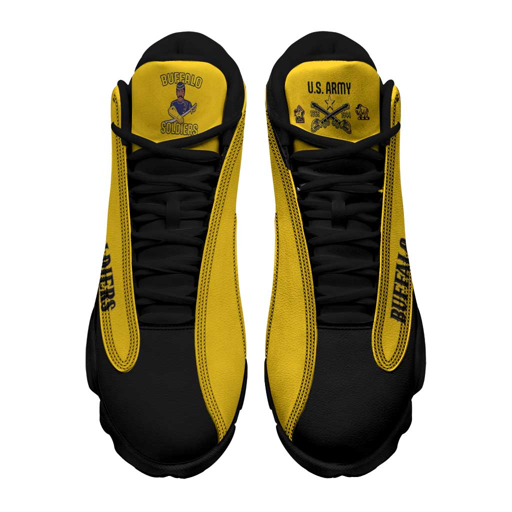 Afro-Americans Buffalo Soldiers Sneakers J13 9th and 10th Cavalry Regiment - African Pride
