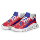 Afro Haiti 2026 Football Clunky Sneakers Les Grenadiers Veve Vodou Red Curve Stylized - African Pride