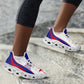 Afro Haiti 2026 Football Clunky Sneakers Les Grenadiers Veve Vodou White Curve Stylized - African Pride
