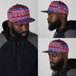 Afro Haiti Christmas Snapback Cap Jwaye Nwel Ayiti Neg Marron Veve Vodou - African Pride