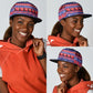 Afro Haiti Christmas Snapback Cap Jwaye Nwel Ayiti Neg Marron Veve Vodou - African Pride