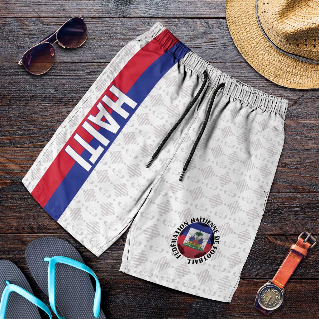 Afro Haiti Football Shorts for Men Ekip foutbol Ayiti - African Pride