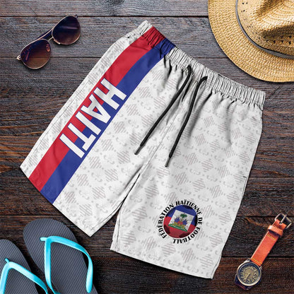Afro Haiti Football Shorts for Men Ekip foutbol Ayiti - African Pride