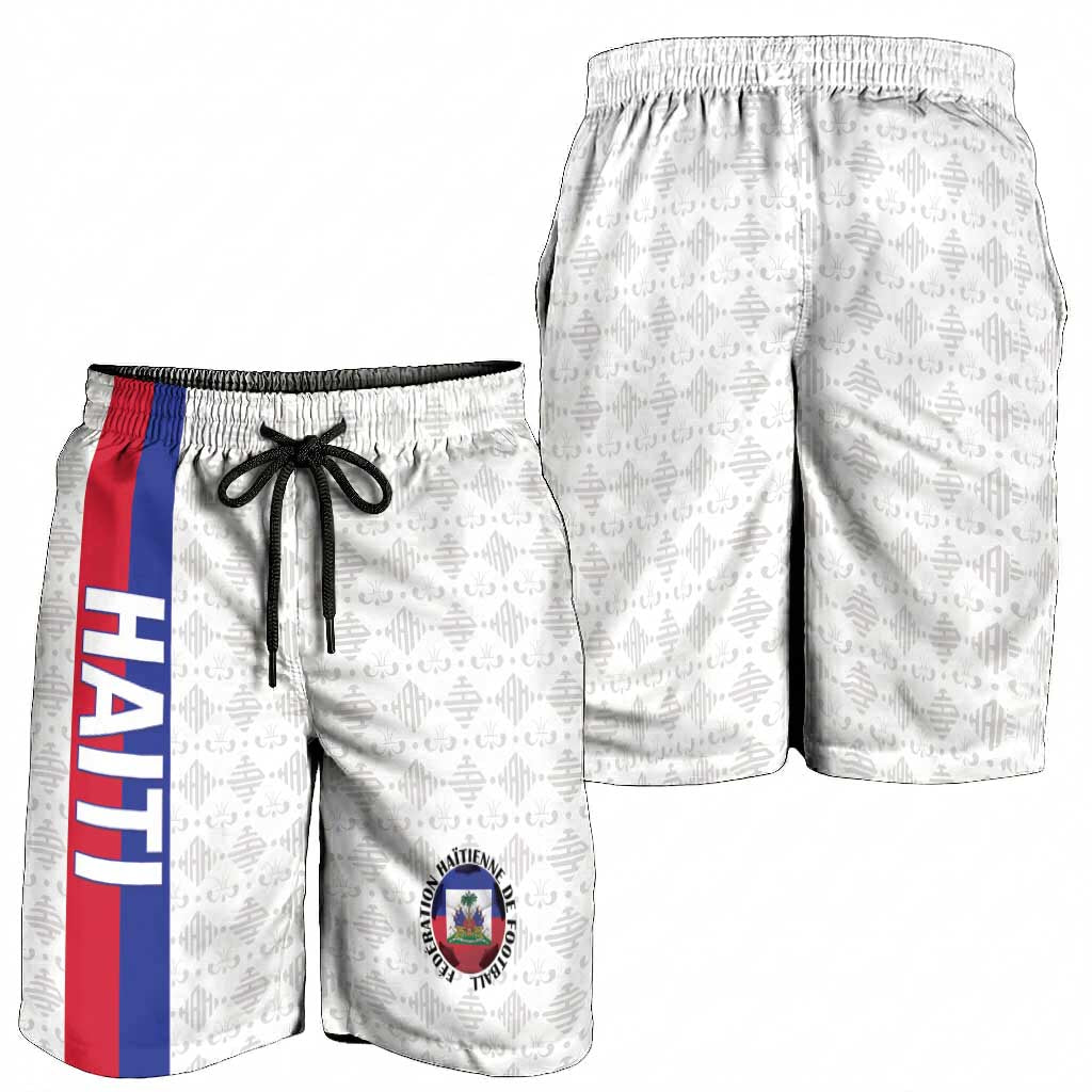 Afro Haiti Football Shorts for Men Ekip foutbol Ayiti - African Pride