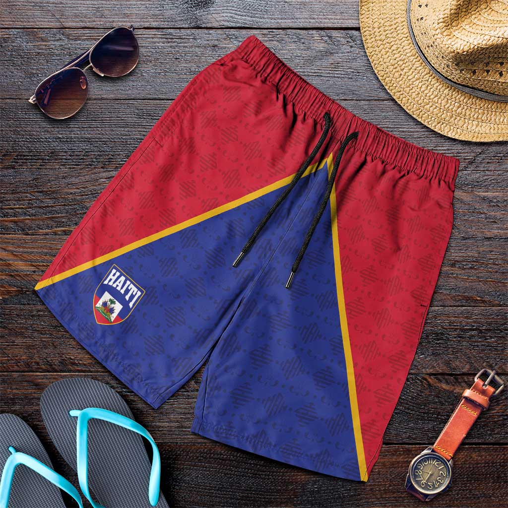 Afro Haiti Football Shorts for Men Les Grenadiers - African Pride