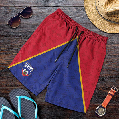 Afro Haiti Football Shorts for Men Les Grenadiers - African Pride