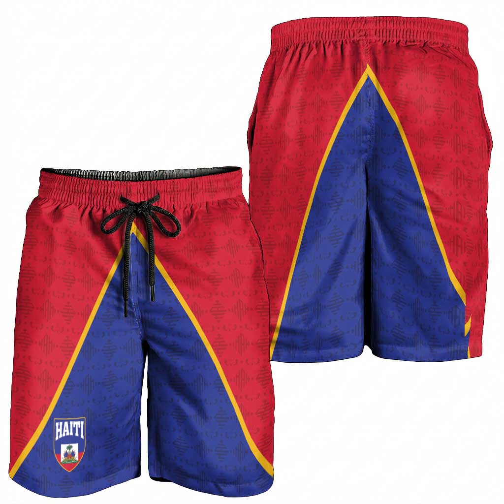 Afro Haiti Football Shorts for Men Les Grenadiers - African Pride