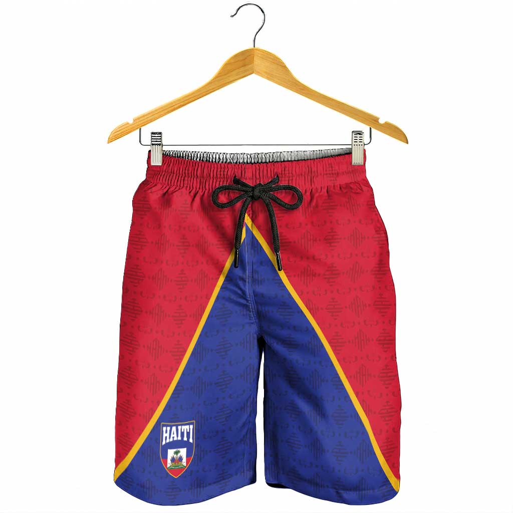 Afro Haiti Football Shorts for Men Les Grenadiers - African Pride