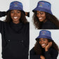 Afro-Haitians World Football 2026 Bucket Hat Haiti est de Retour Blue Voodoo Veve Spirits - African Pride