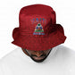 Afro-Haitians World Football 2026 Bucket Hat Haiti est de Retour Red Voodoo Veve Spirits - African Pride