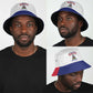 Afro-Haitians World Football 2026 Bucket Hat Haiti est de Retour White Voodoo Veve Spirits - African Pride