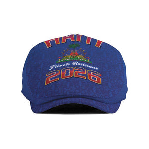 Afro-Haitians World Football 2026 Jeff Hat Haiti est de Retour Blue Voodoo Veve Spirits - African Pride