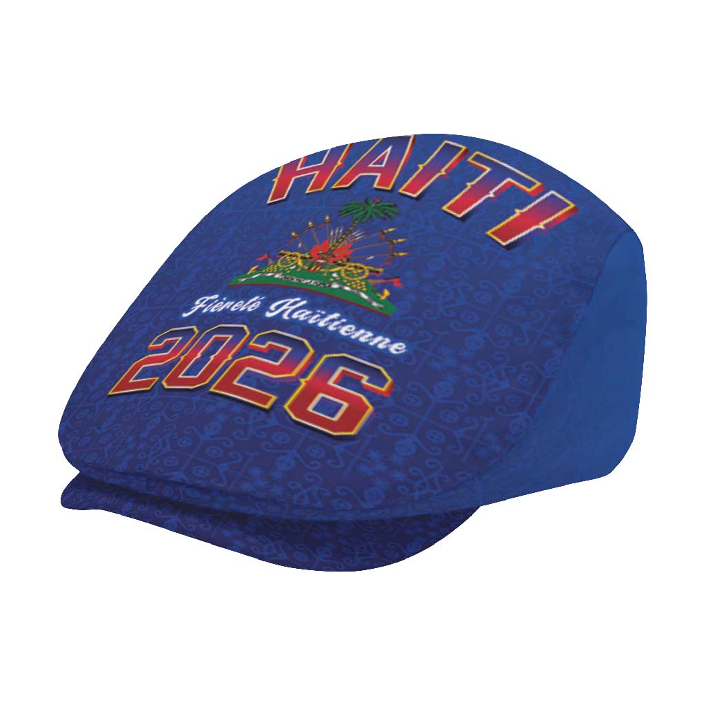 Afro-Haitians World Football 2026 Jeff Hat Haiti est de Retour Blue Voodoo Veve Spirits - African Pride