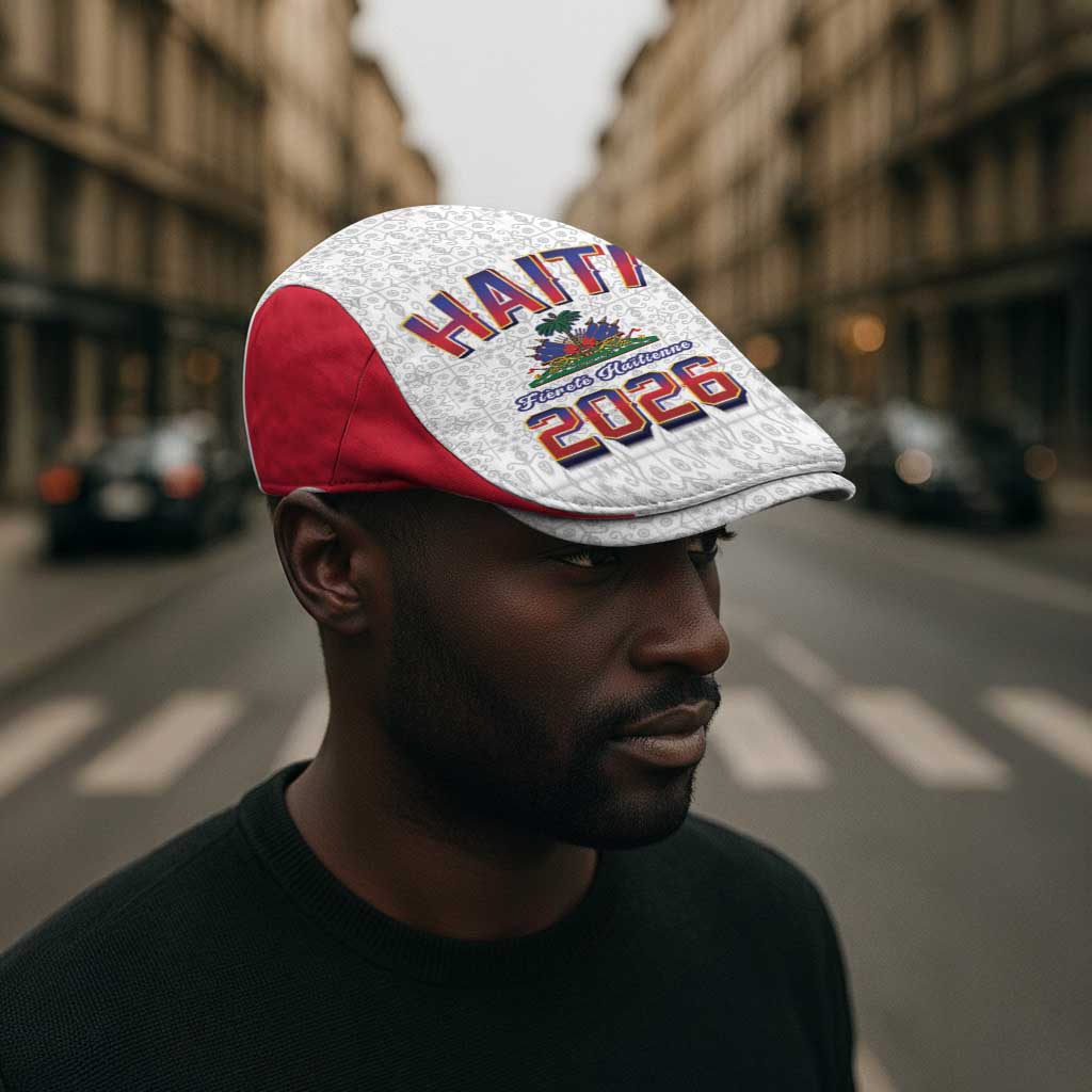 Afro-Haitians World Football 2026 Jeff Hat Haiti est de Retour White Voodoo Veve Spirits - African Pride