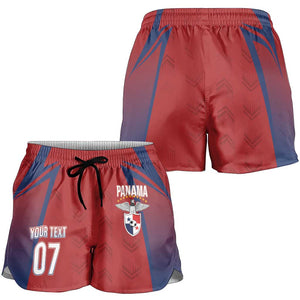 Afro-Panama Football 2026 Custom Shorts for Women La Marea Roja Making History - African Pride