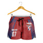Afro-Panama Football 2026 Custom Shorts for Women La Marea Roja Making History - African Pride
