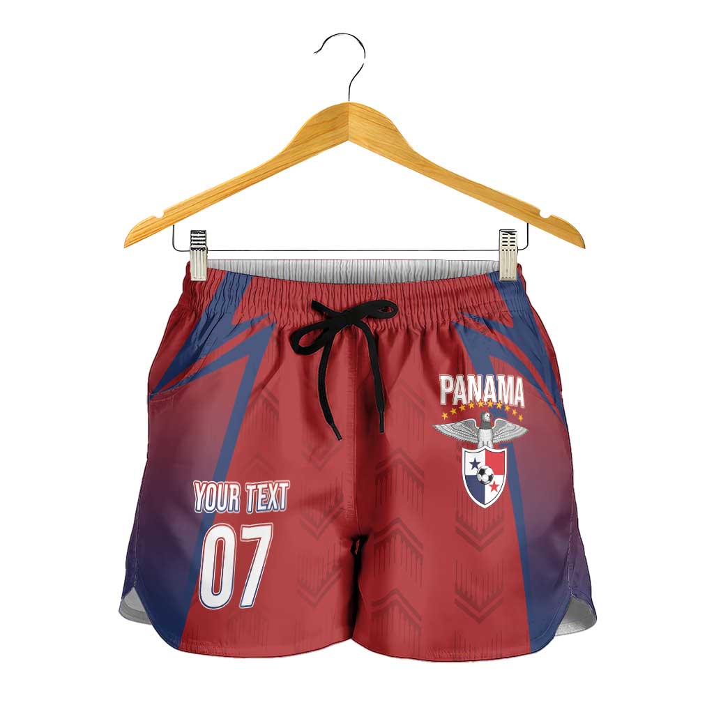 Afro-Panama Football 2026 Custom Shorts for Women La Marea Roja Making History - African Pride