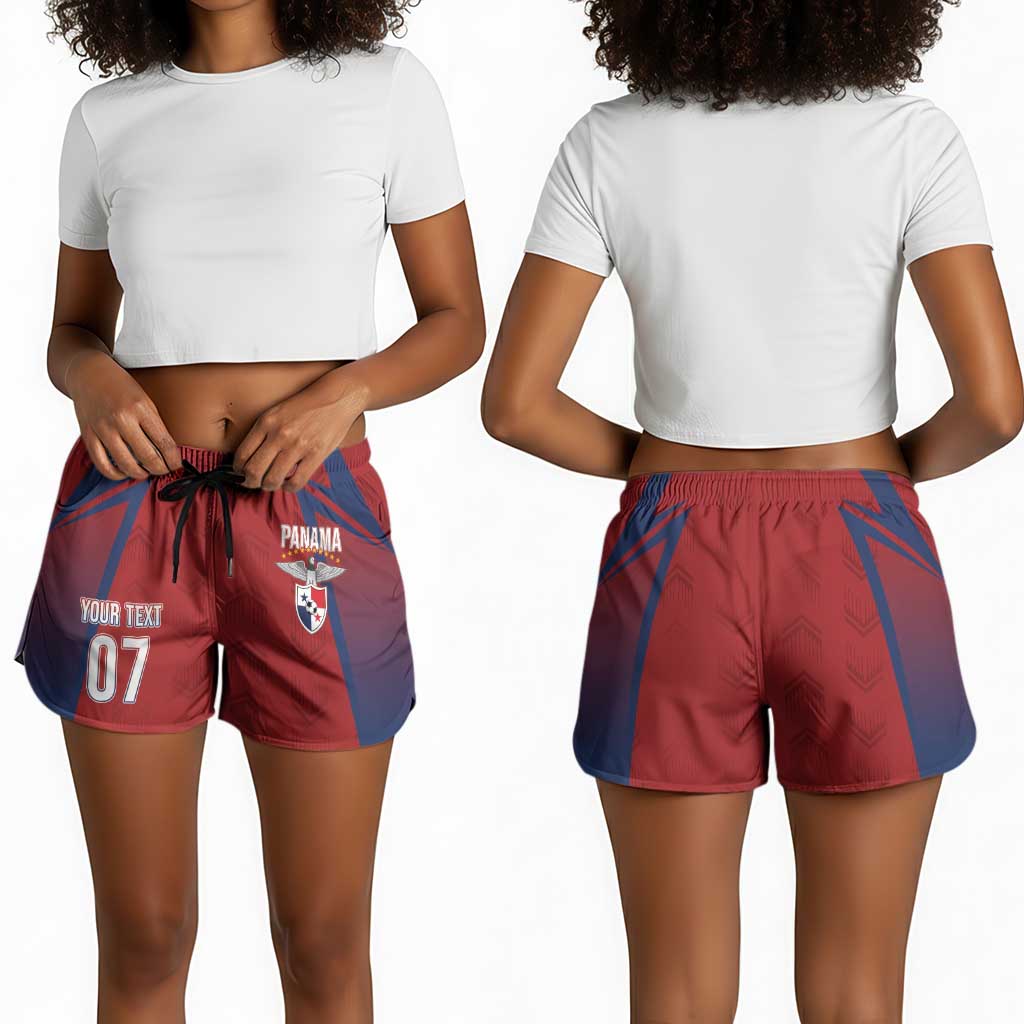 Afro-Panama Football 2026 Custom Shorts for Women La Marea Roja Making History - African Pride