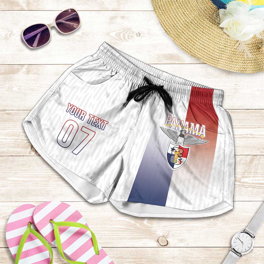 Afro-Panama Football Los Canaleros 2026 Custom Shorts for Women Rising Glory - African Pride
