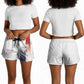 Afro-Panama Football Los Canaleros 2026 Custom Shorts for Women Rising Glory - African Pride
