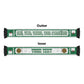 Algeria 2026 Football Personalized Soccer Scarf One Two Three Viva L'algerie
