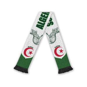 Algeria 2026 Football Soccer Scarf Go Fennecs Islamic Pattern