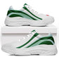 Algeria Football Chunky Sneakers Flag-Inspired Curve Style