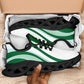 Algeria Football Clunky Sneakers Flag-Inspired Curve Style