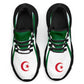 Algeria Football Clunky Sneakers Flag-Inspired Curve Style