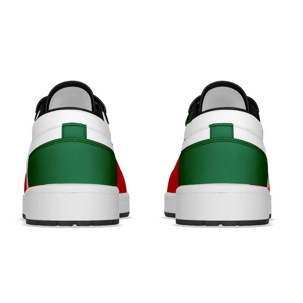 Algeria Low Sneakers Classic National Flag Style - African Pride