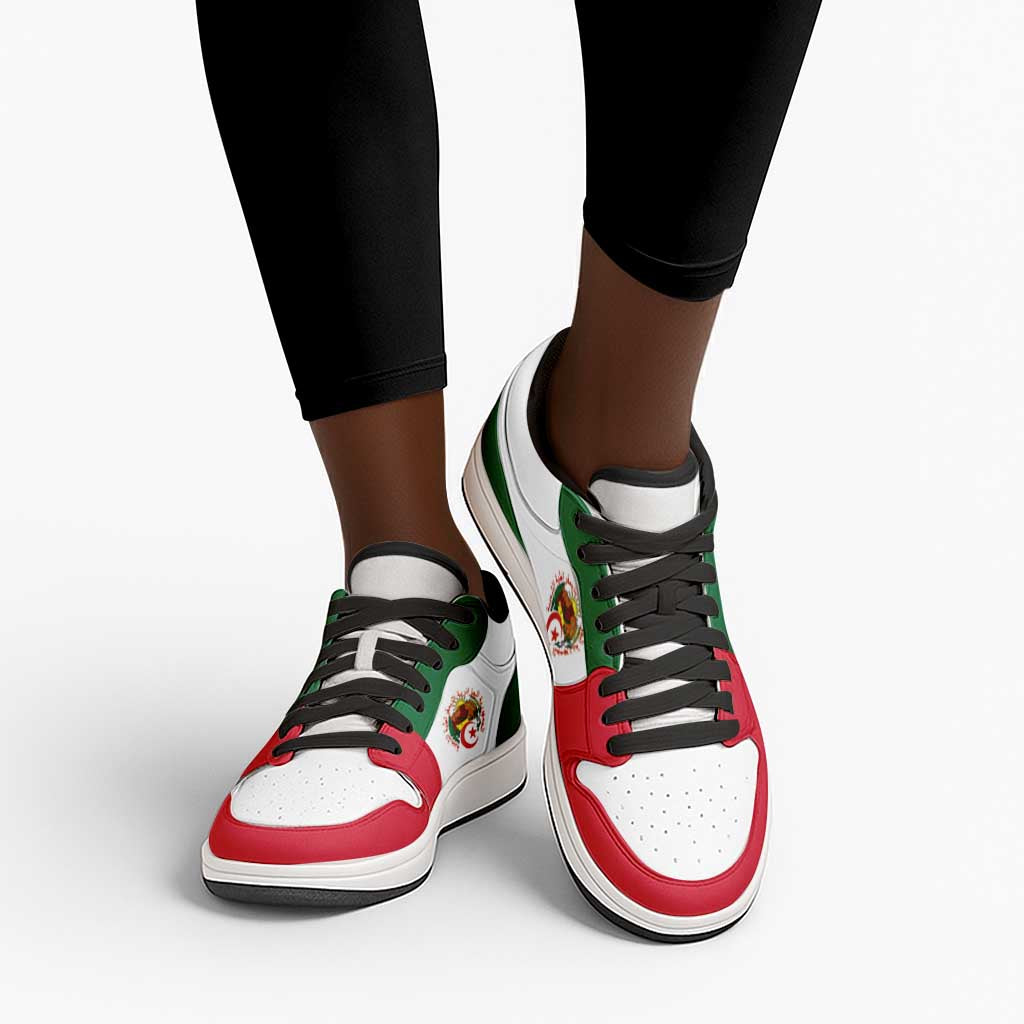 Algeria Low Sneakers Classic National Flag Style - African Pride
