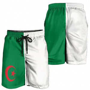 Algeria Shorts for Men National Flag Colors - African Pride