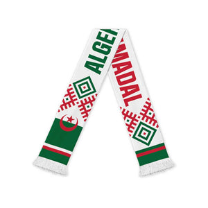 Algeria Tasqa n Umadal Soccer Scarf Amazigh Desert Pattern Edition