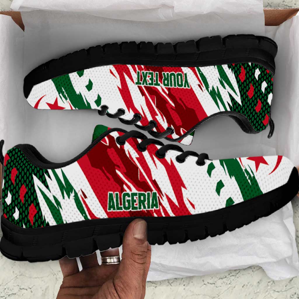 Algeria World Football 2026 Personalized Sneakers African Pride Never Dies